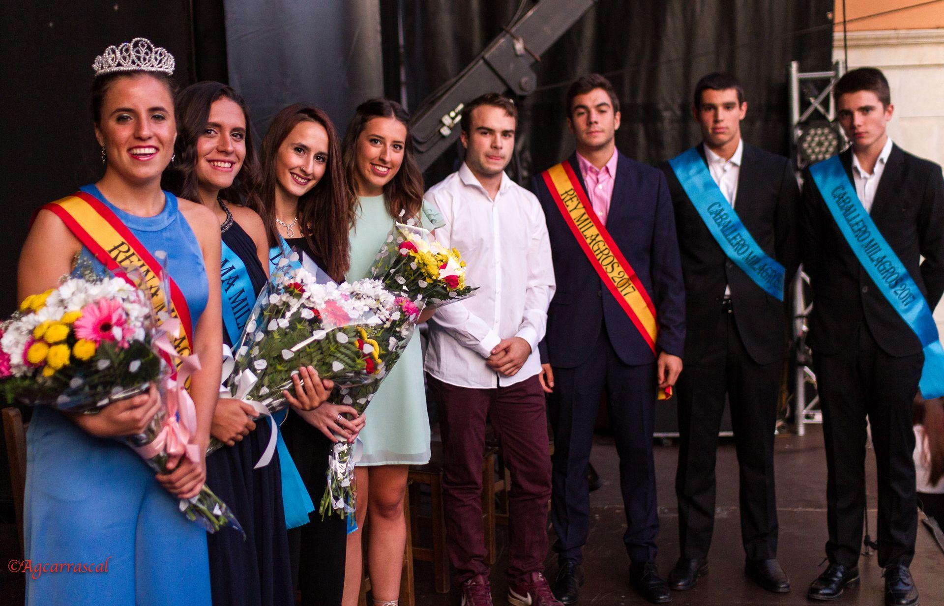 Elección de Reina.pregón chupinazo y vino Español
