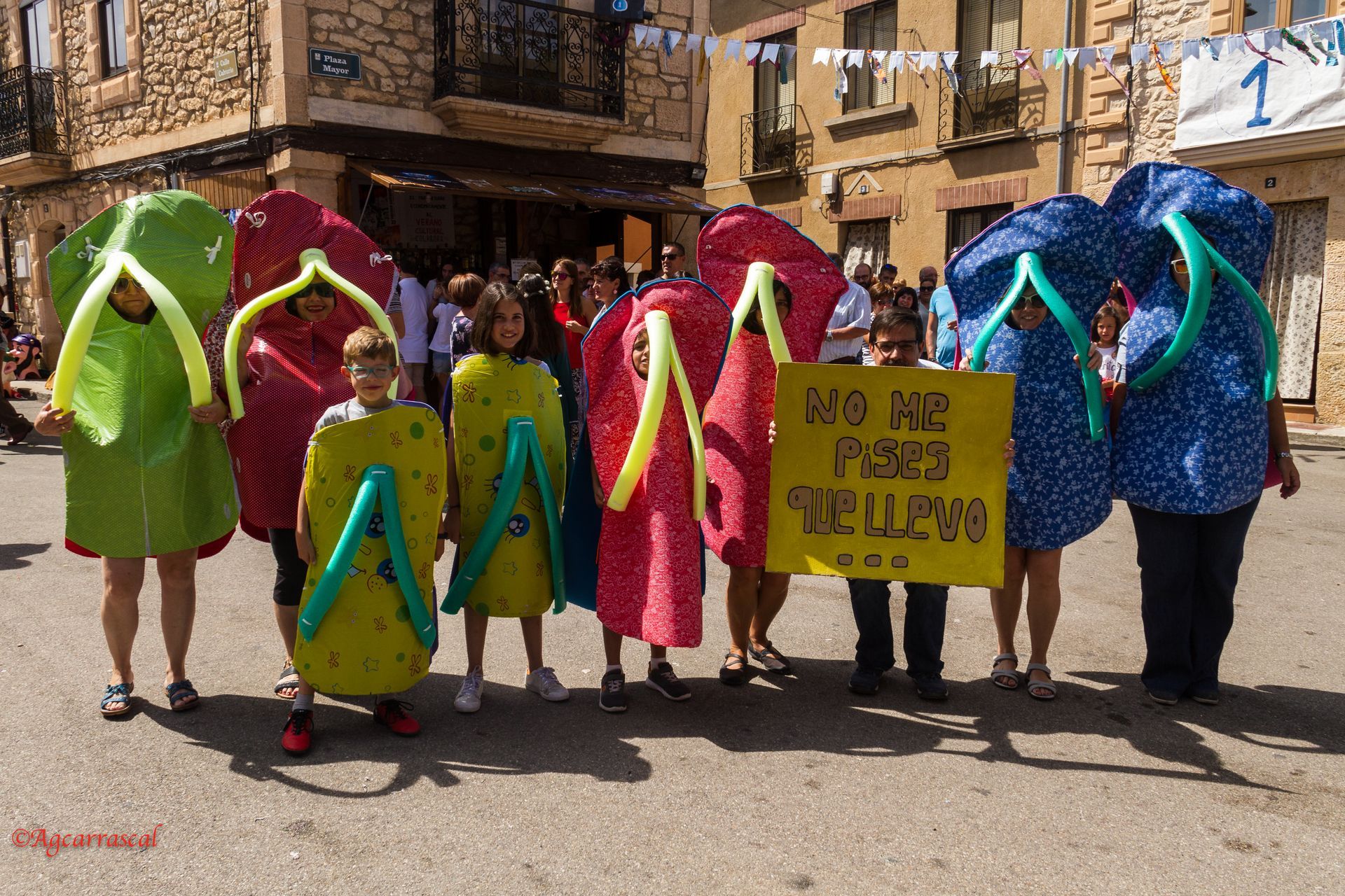 Gigantes y Cabezudos baile vermut (concurso de disfraces)