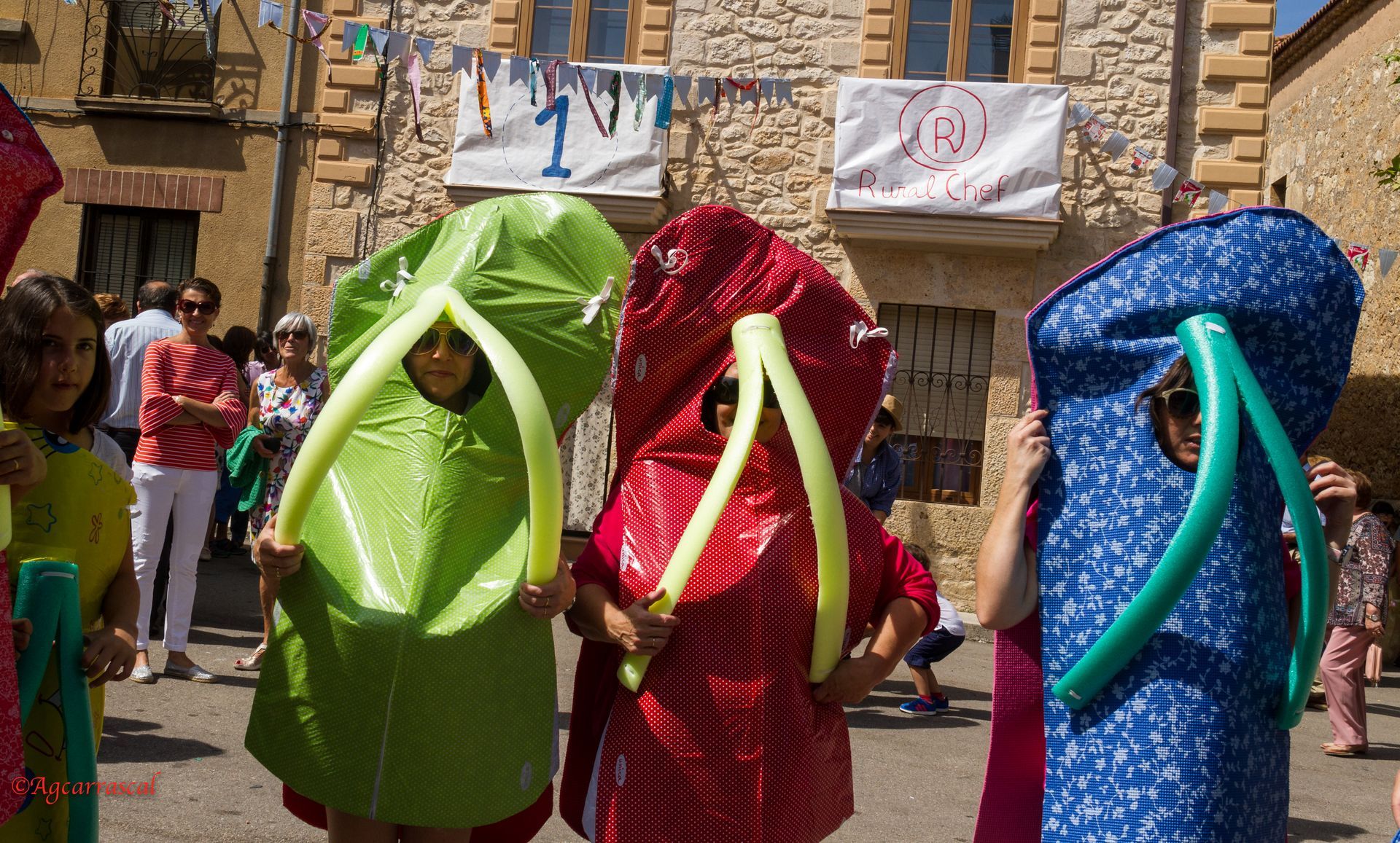 Gigantes y Cabezudos baile vermut (concurso de disfraces)